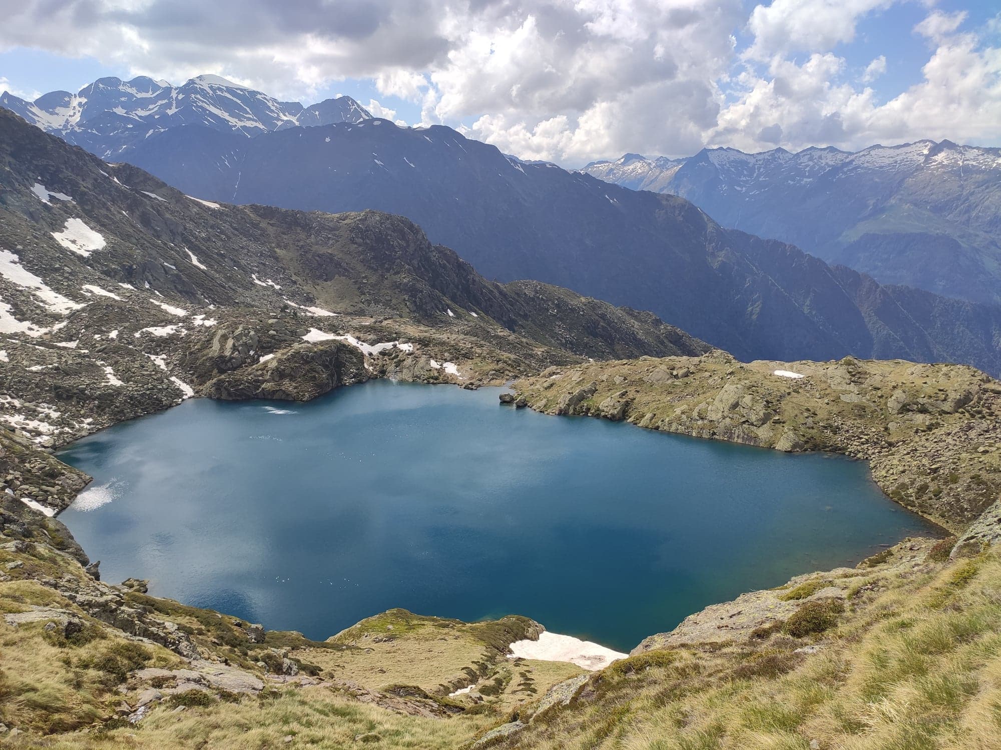 Lac du bas vue d'en haut